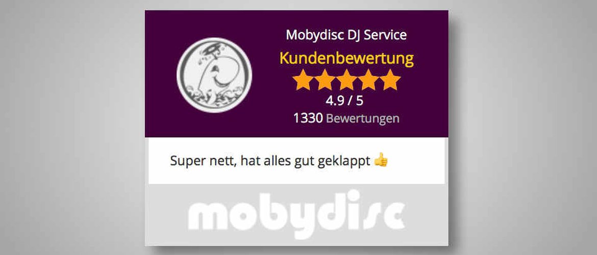 Mobydisc DJ Hamburg Bewertungen